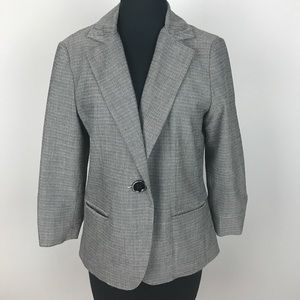 CABI black grey blazer size 6